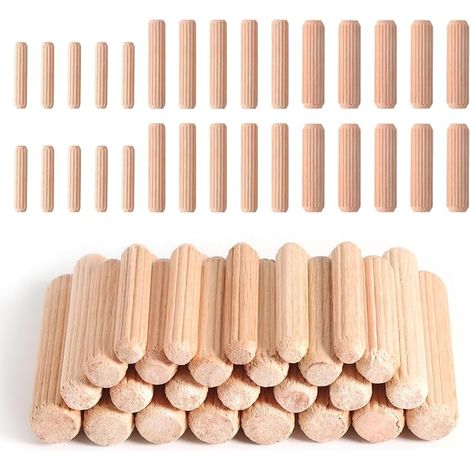 Wood Dowels Wood Dowels Beech Eucalyptus Dowels Furniture Wood Assembly Repair Carpentry (1/4)
