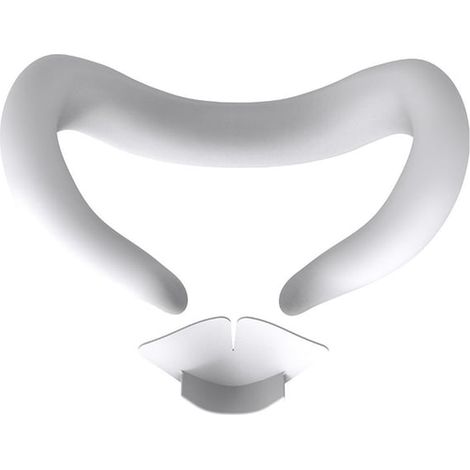 Masque de protection anti-poussière pour les yeux Meta Quest 3 avec support nasal - Blanc (1/3)