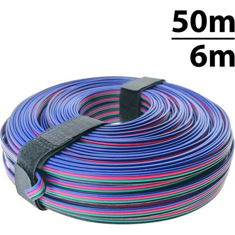 Cavo connettore RGB per strisce LED RGB 12-24V