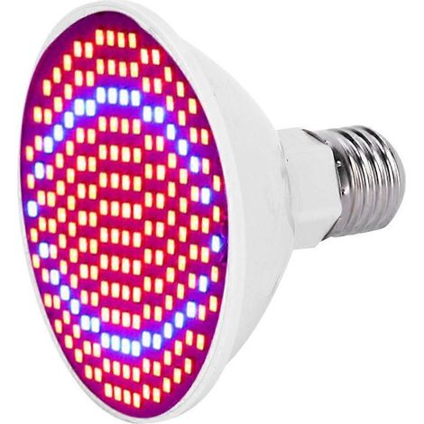 200-LED-Pflanzenlampe, einflammige Gartenbeleuchtung für Gewächshaus und Garten, Universalspannung 85–265 V (1/5)