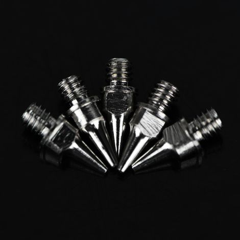 Ensemble de 5 buses pour aérographe, accessoires pour machine à peindre, alimentation par gravité, fluide 0,3 mm (1/5)
