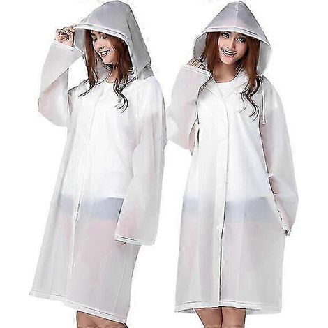 Imperméables pour adultes, ensemble 2 pièces, ultra-légers, portables et réutilisables (1/5)