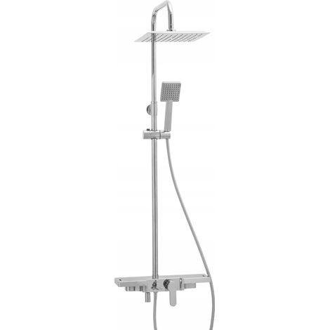 Columna de ducha para bañera, Cromo