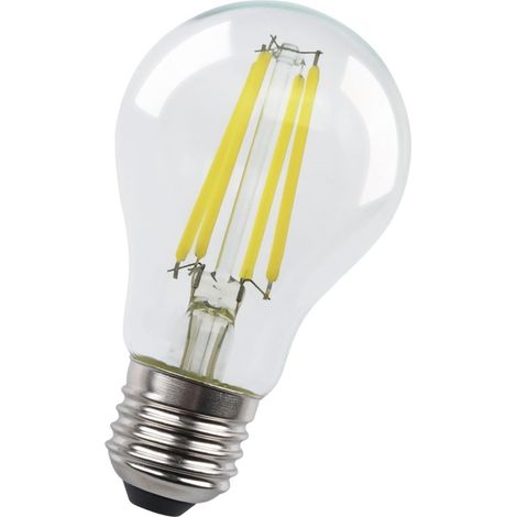 Bombilla LED Filamento E27 A60 - 5W - Transparente - Blanco Neutro (1/5)