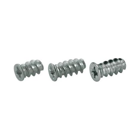Euro-Befestigungsschraube Ø 6.3x15 mm HETTICH - Flacher Senkkopf - PZ-Aufnahme - Verzinkter Stahl - 73889