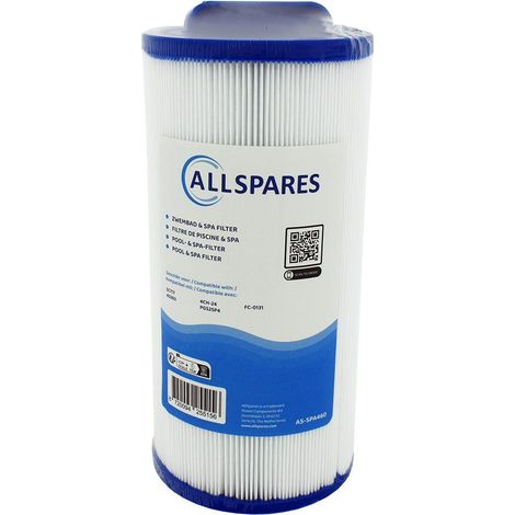 Filtro de agua para spa AllSpares SC717/40260/4CH-24