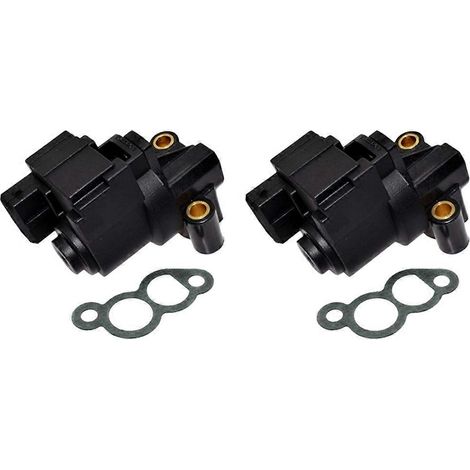 Compatible avec Elantra Tiburon 00-06 et deux vannes de régulation d'air de ralenti 35150-22600 pour automobiles.