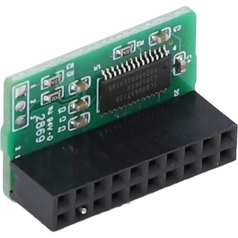 Module de sécurité cryptographique TPM 2.0 20 broches TPM2.0 pour SuperMicro AOM‑TPM‑9665H TCG (1/5)