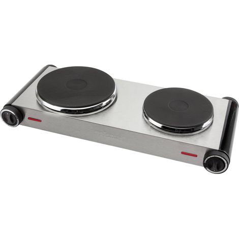 Double plaque de cuisson Tristar KP-6248 acier inoxydable
