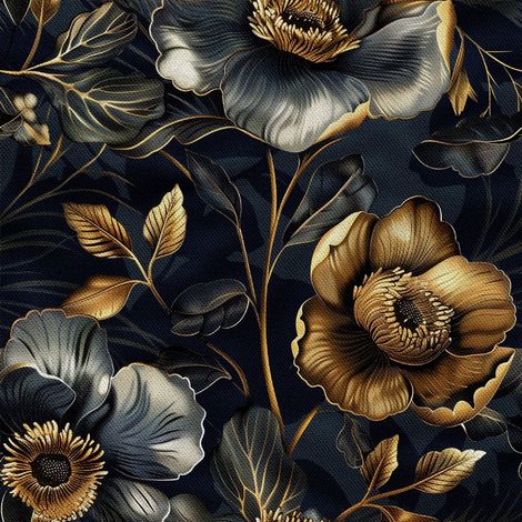 Tela decorativa para exteriores Oxford - Motiv Blumen I DX5529 (1/5)