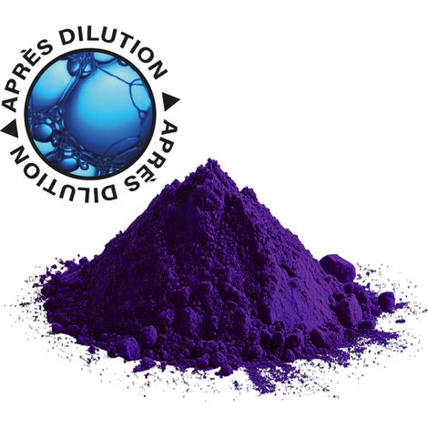 Méduze - Colorant bleu en poudre 25g - Traçage et détection - Qualité alimentaire - Dilution dans l'eau