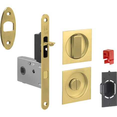 1PZ KIT PER PORTE SCORREVOLI EASY G500T CON NOT ORO LUCIDO