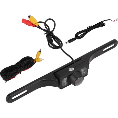 Caméra de recul avec vision nocturne infrarouge, lecture de plaque d'immatriculation, étanche IP65, pour voitures, SUV, camions, camping-cars et pick-ups (1/5)
