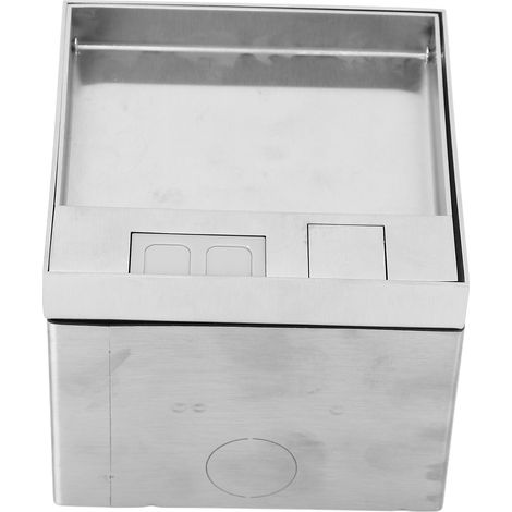 Prise encastrable 3 trous, boîtier de sol étanche pour table de conférence, comptoir, AC250V (1/5)