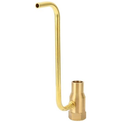 Buse de fontaine bouillonnante G1/2 femelle, tête d'arrosage en laiton pour bassin et jardin, jet d'eau paysager. (1/5)