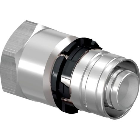 Uponor Raccord S-Press en laiton chromé filetage 1/2"