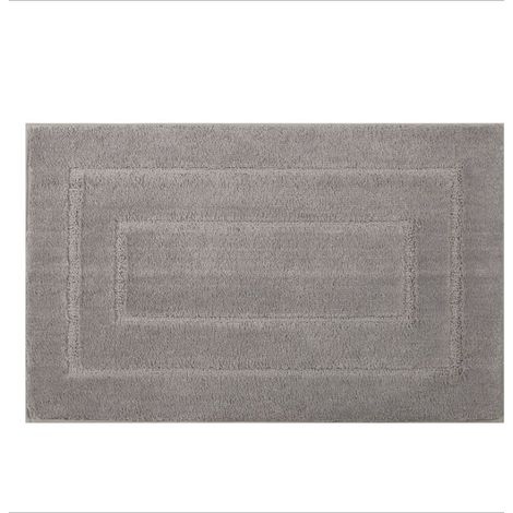 Tapis de sol absorbant pour salle de bain 50x80cm ciel étoilé gris F (1/5)