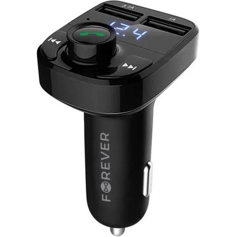 Transmisor fm forever tr-330 bluetooth 2 puertos usb (1/3)