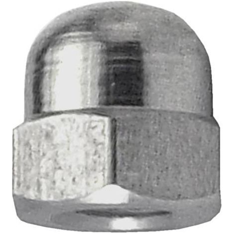 Hutmuttern M5, 12 Stück, Edelstahl A4 Hutmuttern (1/2)