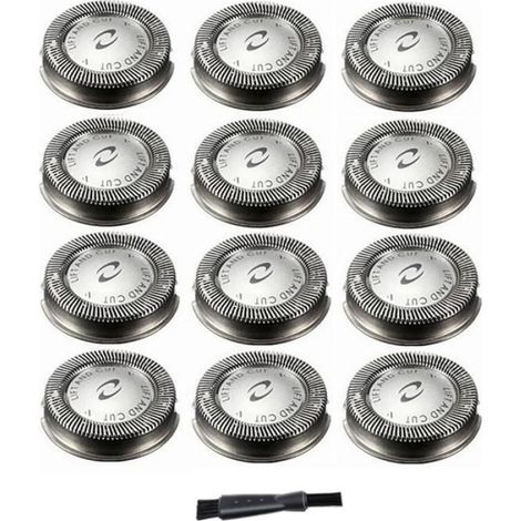 TêTe de Rasoir de Rechange 12 PièCes pour Lame de Rasoir Philips Norelco HQ3 HQ4 HQ55 HQ56 HQ6900 HQ6868 HQ5812 HQ6874