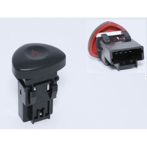 Bouton warning pour Renault Clio II 3/5 portes, Clio II Van