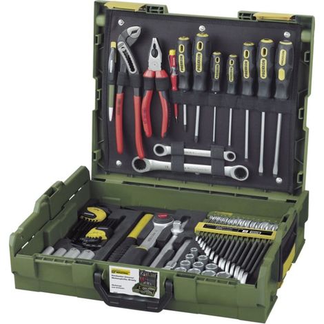 Proxxon – Coffret d'outils universel pour artisans – 14 douilles 1/2" – 15 clés mixtes SlimLine – Mallette L-BOXX 445x358x118mm (1/4)