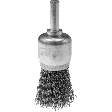 Graphite Spazzola Metallica 24 mm per Smerigliatrice Pulizia