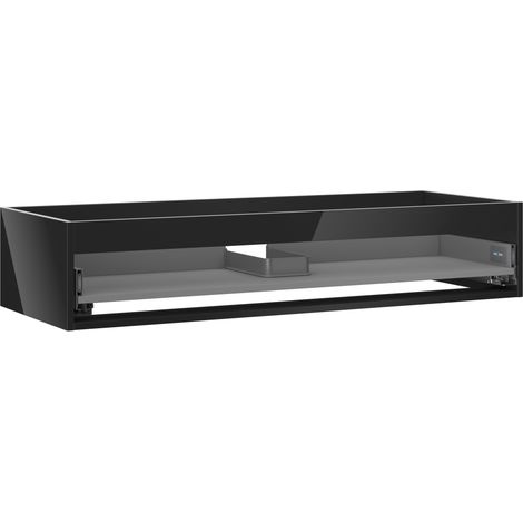 Mexen Box-A cuerpo del gabinete debajo del lavabo 120 cm, 1 cajón, negro brillante - 91AX0-1200-235-1-70 (1/4)