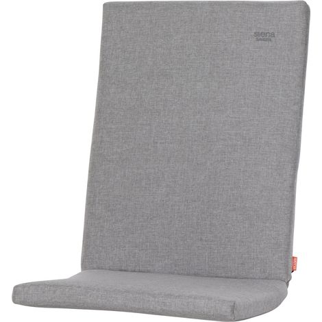 Siena Garden Liberta Sesselauflage für Niedriglehner 114x50x6 cm silber aus Polypropylen P08352