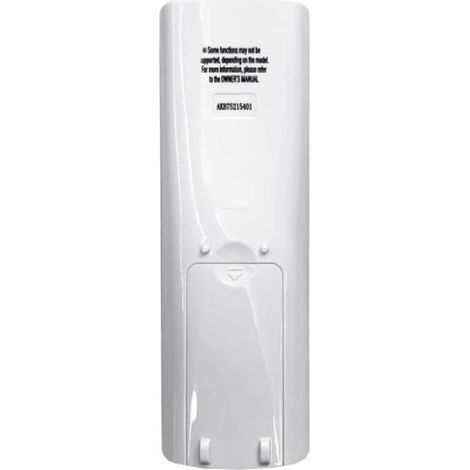 Télécommande Climatiseur - Pour Modèles LG - ABS - Alimentation 2 Piles AAA - Compatible AKB75215401 - 1 Pièce (1/3)