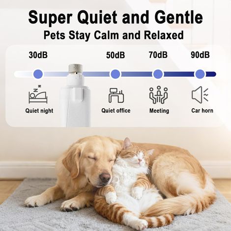 FLITI 2-in-1 Pet Nail Clipper with LED Light and Built-in File, for Dogs, Cats, and Rabbits (1/5)