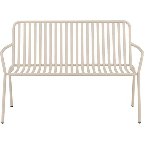 Peking banc de jardin beige. (1/5)