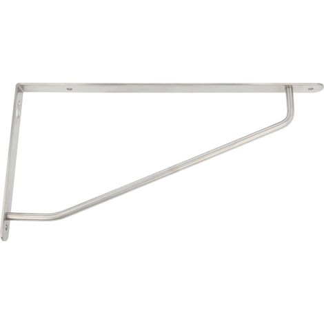 Support en acier inoxydable Xabel 120X 60 - XABEL - Supports pour étagères avec traverse