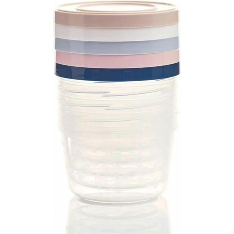 Thermobaby Aufbewahrungsboxen Transparent 250 ml Set 5