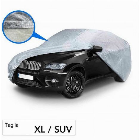 TRADE SHOP - Copriauto Impermeabile Telo Suv Protegge Sole Pioggia Neve Sporco Tg.xl Cop-suv-xl - (1/2)