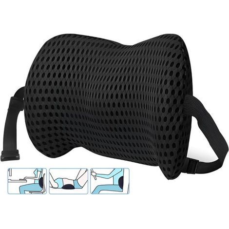 Ergonomisches Lendenkissen – Rückenkissen für Auto-, Büro- und Schreibtischstühle – Komfortable Rückenstütze (1/5)