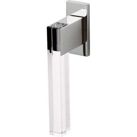 Poignée de fenêtre design Ice Cube chrome - K223BC6