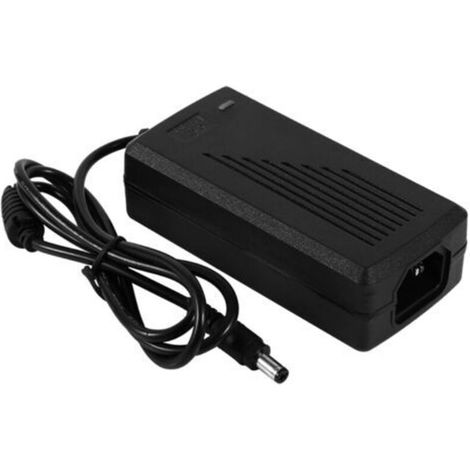 Adaptateur AC 100V-240V DC 12V 5A 60W – Alimentation pour moniteurs LCD et lumières LED – Indicateur LED – Prise CC 5,5mm