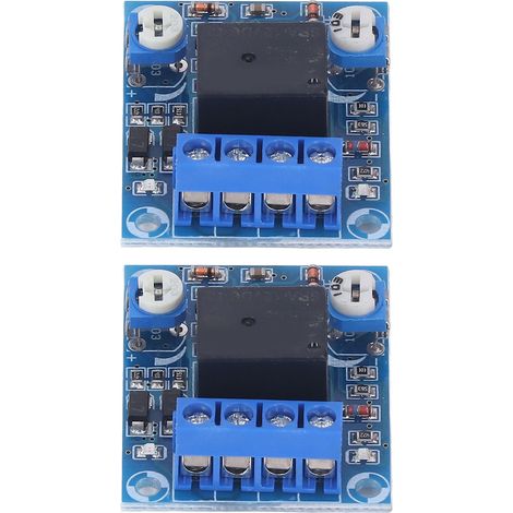 2PCS Interrupteur de Protection Batterie 12V, Module Anti-Décharge Profonde avec Réglage Manuel (1/5)
