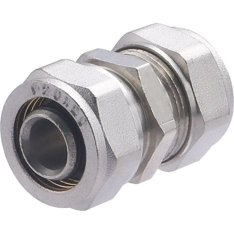 Jonction égale à compression pour tube multicouche NOYON & THIEBAULT Ø20 (1/5)