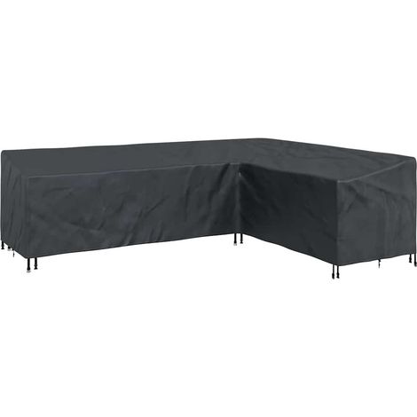 Maison Exclusive - Copertura per mobili Nero 286 x 222 x 80 cm Tessuto Oxford 210D