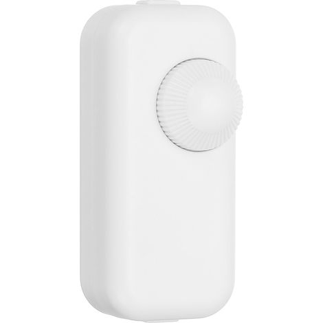 Interrupteur De Lampe Inline Variateur Rotatif Blanc (1/5)