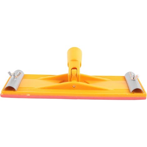 Ponceuse à plaques de plâtre avec support extensible et porte-papier (1/5)