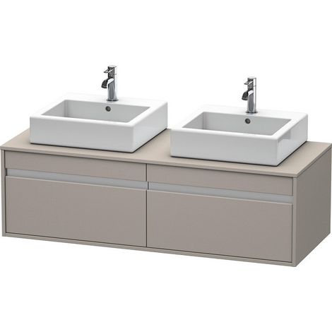 Meuble sous-vasque KETHO 550x1400x426mm terre