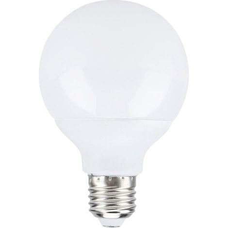 Ampoule LED haute luminosité E27 5W 85-265V, boîtier en plastique PVC, ampoule domestique, lumière blanche froide 6500K (1/5)