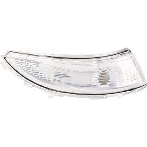 Couvercle de Lentille d'indicateur de Rétroviseur, Boîtier de Lampe de Clignotant de Rétroviseur de Porte Longue Durée pour Clio 2013-2019 (Droite (261604623R)). (1/5)