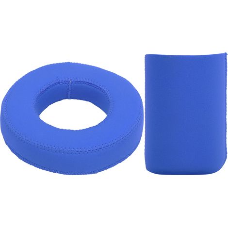 Schwimmhüllen für 330-ml-Dosen, Neopren-Getränkehalter für Schwimmbecken, Blau (1/5)