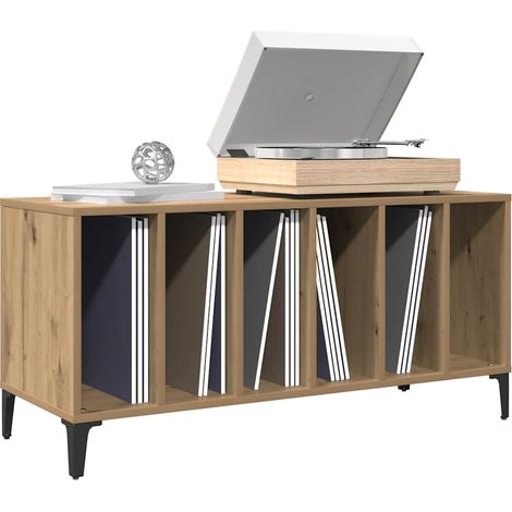 Record Cabinet Artisan Oak 100x38x48 cm Engineered Wood vidaXL (1/5)