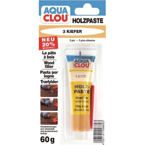 Clou Holzpaste 60 g kiefer Holzspachtel Spachtelmasse Holzkitt (1/2)
