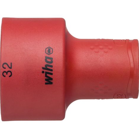 Wiha Inserto per chiave a tubo, isolato Esagono esterno 1/2" 32.0 mm (43087)